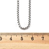 Non-Tarnish 304 Stainless Steel Rolo Chain Necklaces LS-NJEW-L047-02B-P-2