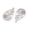 Buddhist 304 Stainless Steel Pendants STAS-E521-06A-P-2