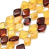 Natural Amber Beads Strands G-Z106-D01-2