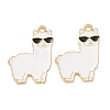Alloy Enamel Pendants AL-CBA5FAE-02G-A-1