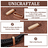 Unicraftale 10Pcs Alloy Waist Belt Keeper Rings FIND-UN0002-98KCG-5