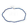 Electroplate Glass Beaded Necklaces NJEW-JN02793-2