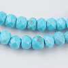 Natural Howlite Beads Strands TURQ-K004-06A-3