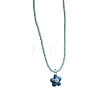 Summer Acrylic Flower Pendant Beaded Necklaces for Women WGAD42B-03-2