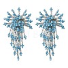 Glass Seed Beads Stud Earrings for Women EJEW-MZ00760-5