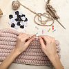 20Pcs 10 Style Synthetic Rubber Knitting Needle Point Protectors DIY-DC0002-56-4
