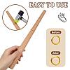 Oak Wood Ring Sizers & Mandrels TOOL-WH0006-004B-4