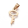 304 Stainless Steel Pendants STAS-I130-26G-2
