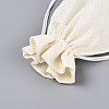 Rectangle Polyester Imitation Burlap Packing Pouches ABAG-N009-01A-01-2