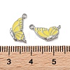 304 Stainless Steel with Enamel Charms STAS-L022-400P-03-3