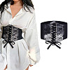1Pc Retro Sexy Cloth Lace Elastic Waist Belts for Dress AJEW-HY0003-49A-1