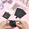 50Pcs Rectangle Foldable Paper Jewelry Display Cards for Rings CDIS-FS0001-31B-5