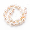 Natural Cultured Freshwater Pearl Beads Strands X1-PEAR-S012-41E-3