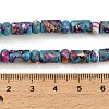 Dyed Synthetic Imperial Jasper Beads Strands GG-CBAA20A-02B-5
