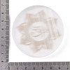 Flat Round Natural Selenite Slice Coasters DJEW-C015-02B-01-3