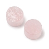 Natural Rose Quartz Cabochons G-K338-39B-02-2