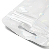 Rectangle Glitter Holographic Plastic Yin-yang Zip Lock Gift Bags OPP-E004-01C-D02-3