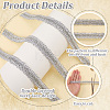 Metallic Centipede Braid Lace Trimming OCOR-WH20013-061C-6