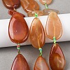 Natural Banded Agate Beads Strands G-F825-E01-01-1
