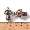 Natural Rhodonite Pendants GG-CBAA0EE-05P-10-3