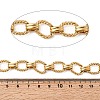 304 Stainless Steel Twist Oval Link Chains CHS-Z007-10G-02-2