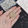 1000Pcs Brass Crimp Beads KK-PA0001-11-3