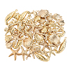 54Pcs 9 Styles Ocean Theme 316 Surgical Stainless Steel Pendants STAS-SC0010-04-5