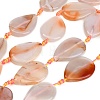 Natural Banded Agate/Striped Agate Beads Strands GG-CBAE0EB-01A-04-2