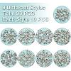 90Pcs 9 Styles Tibetan Style Zinc Alloy Charms TIBEP-CJ0002-02-8