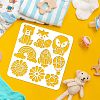 Large Plastic Reusable Drawing Painting Stencils Templates DIY-WH0172-812-3