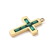 304 Stainless Steel Rhinestone Pendants STAS-L022-085G-09-2