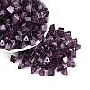 Picasso Transparent Glass Beads SEED-Q039-02I-1