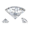 Brilliant Round Cut Moissanite Loose Stones Cabochons RGLA-F081-01A-1