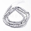 Non-magnetic Synthetic Hematite Beads Strands G-A181-A05P-1
