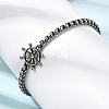 304 Stainless Steel Link Bracelets STAS-H263-28AS-5