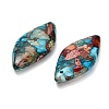 Dyed Natural Imperial Jasper Pendants G-H355-01C-2