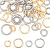 40Pcs 2 Style 304 Stainless Steel Jump Rings STAS-DC0003-56-1