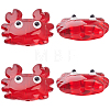 10Pcs Glass Enamel Beads LAMP-PA0001-44B-7