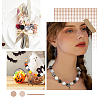 50Pcs 10 Style Halloween Theme Acrylic Beads SACR-SC0001-20-5