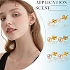 6Pcs 3 Colors Natural Cultured Freshwater Pearl Stud Earrings EJEW-TAC00025-8