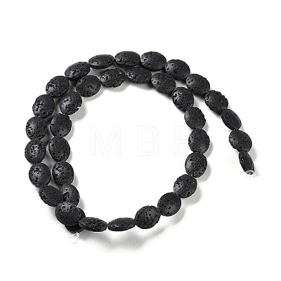 Natural Lava Rock Dyed Beads Strands G-H311-01-09-1