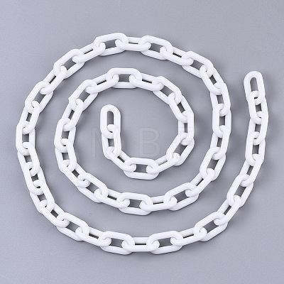 Opaque Acrylic Cable Chains SACR-N010-002L-1