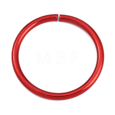 Aluminium Open Jump Rings ALUM-A005-01B-1