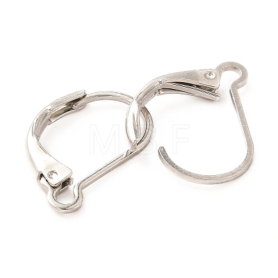 Brass Leverback Earring Findings LS-KK-F828-03P-1