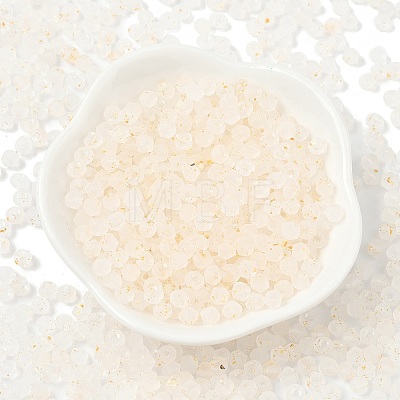 Frosted Glass Beads FGLA-D300-01L-1