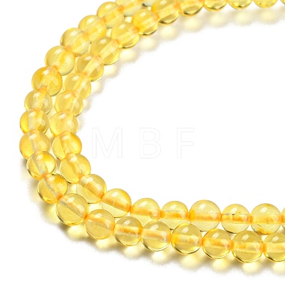 Natural Amber Beads Strands G-L584-02-01-1