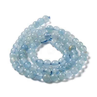 Natural Blue Calcite Beads Strands G-F756-A02-01-1