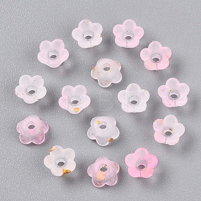 Frosted Transparent Acrylic Beads LS-X-OACR-N137-72B-1