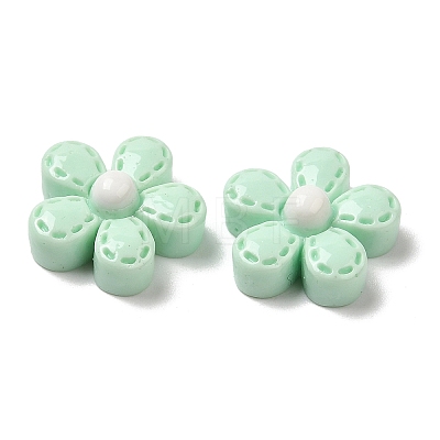 Opaque Resin Cabochons X-RESI-K027-19-1