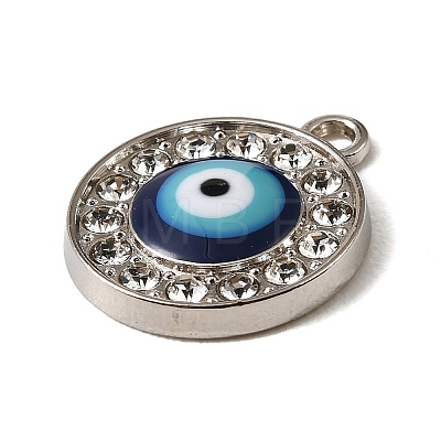 Alloy Rhinestone Pendants FIND-B068-01P-1